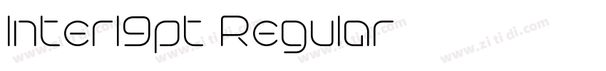 Interl8pt Regular字体转换